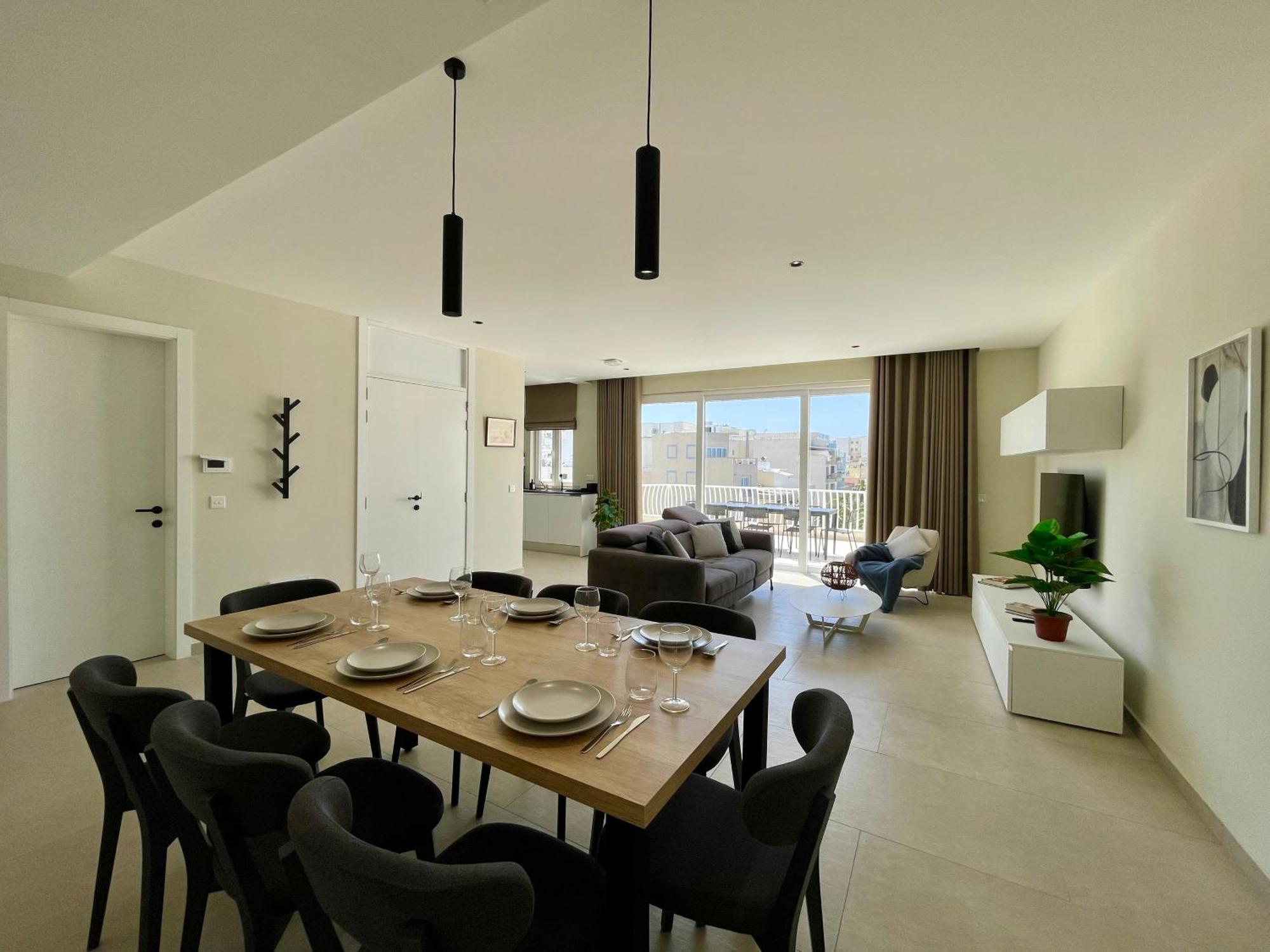 Bugibba Square Seafront Lux Apartments By Holi St. Paul's Bay Exteriör bild